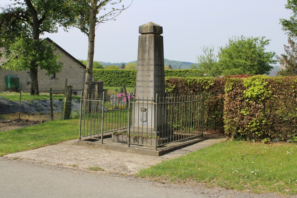 Memorial Baron Jean de Crepy, Lieutenant 4th Regiment Hussards #1