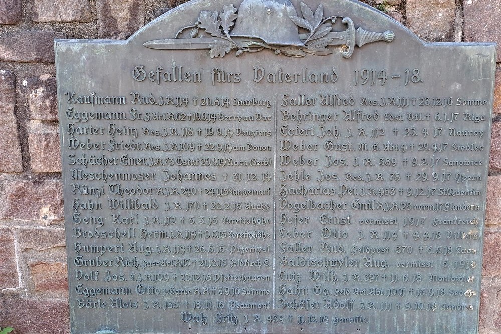 Oorlogsmonument Laufenburg #3