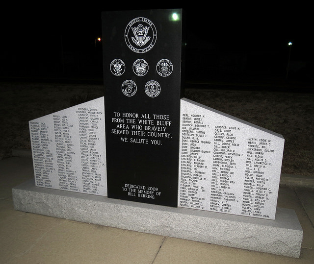 Veterans Memorial White Bluff