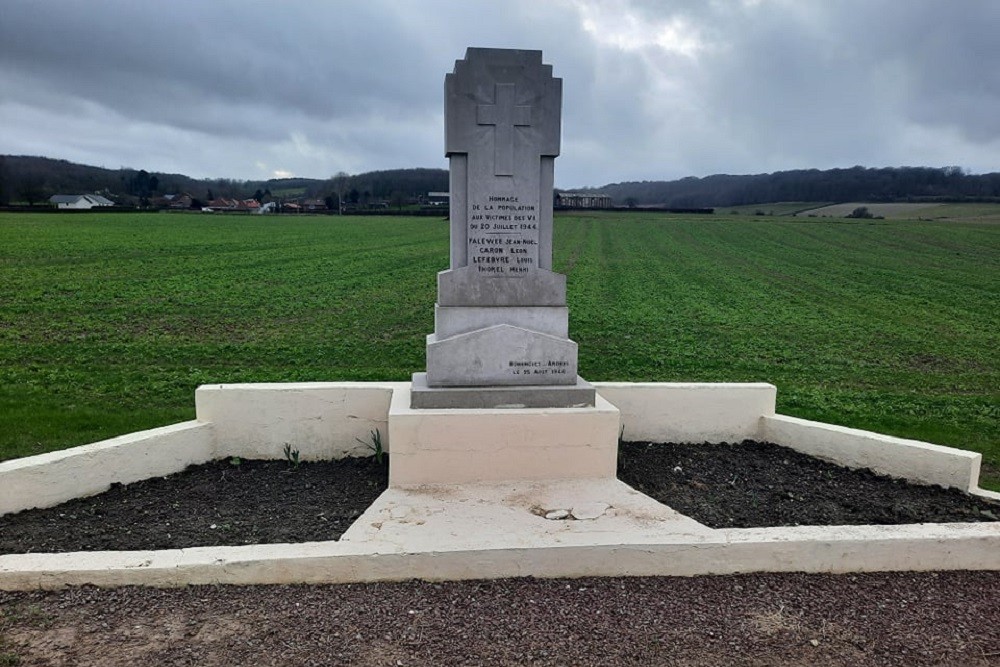 Monument V1 Slachtoffers Bonningues-lès-Ardres