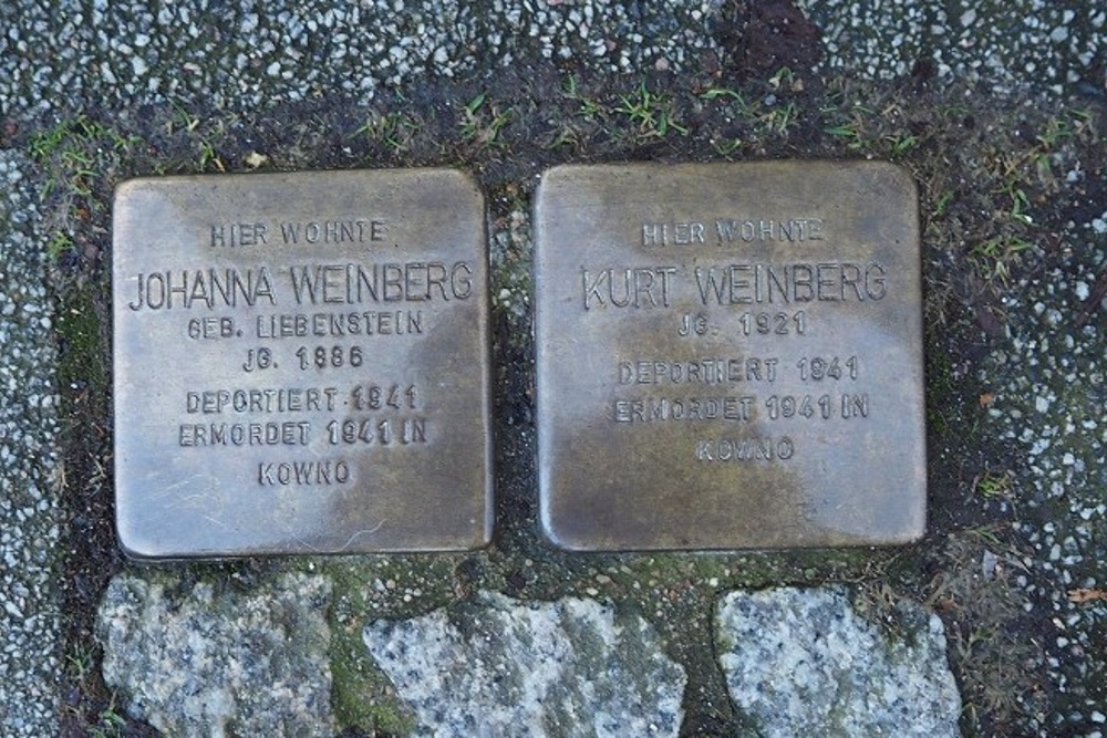 Stolpersteine Apothekenstrae 13