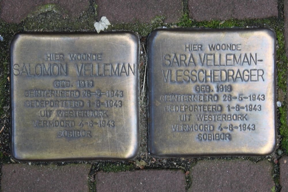 Stolpersteine Nieuwe Amstelstraat 17 #4