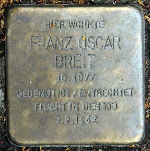 Stolpersteine Dernburgstraße 55 #2
