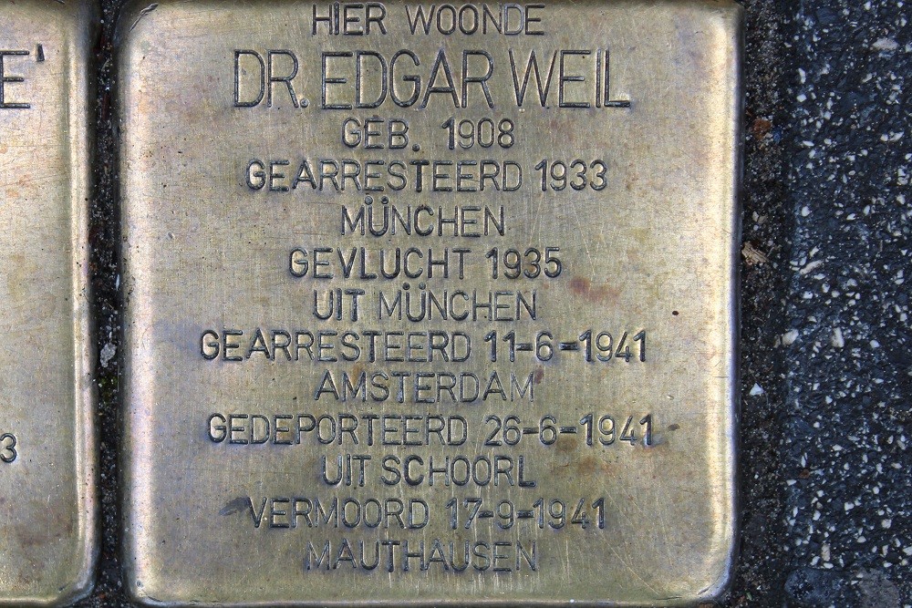 Stolpersteine Beethovenstraat 48 #3