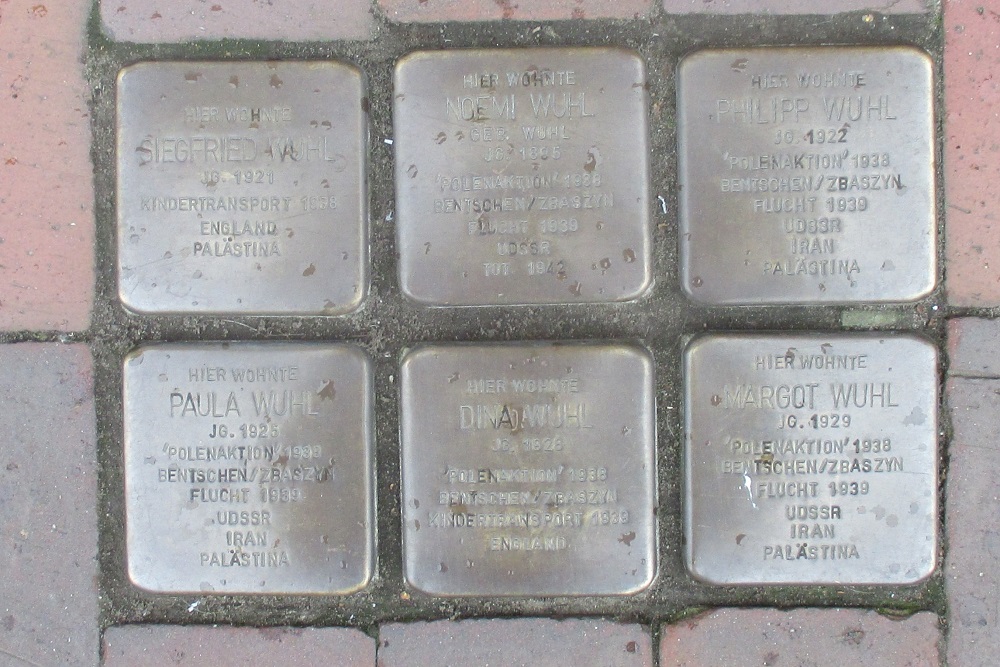 Stolpersteine Friedrich-Ebert-Straße 43 #4