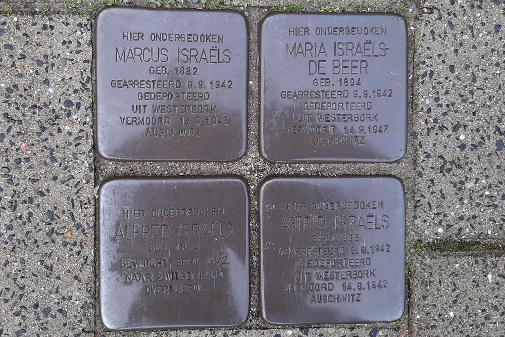 Stolpersteine Schoolstraat 43 #1