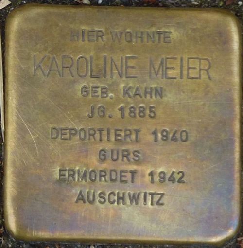 Stolpersteine Friedrichstrae 98 #3