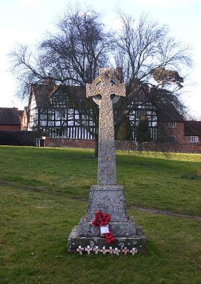 War Memorial Preston on Stour