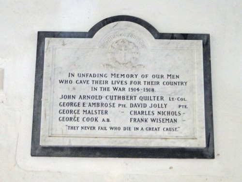 War Memorial St. Margaret Church