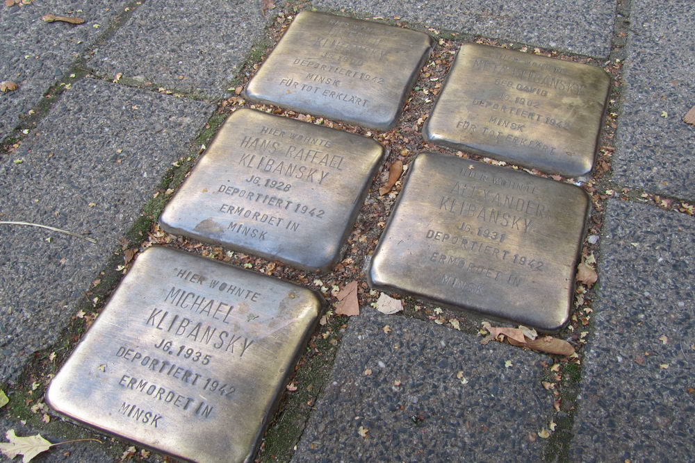 Stolpersteine Volksgartenstraße 10 #1
