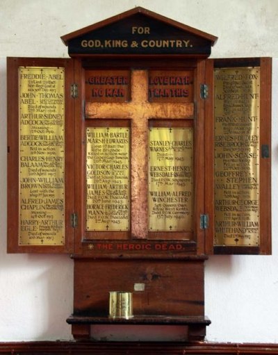 Oorlogsmonument St George Church