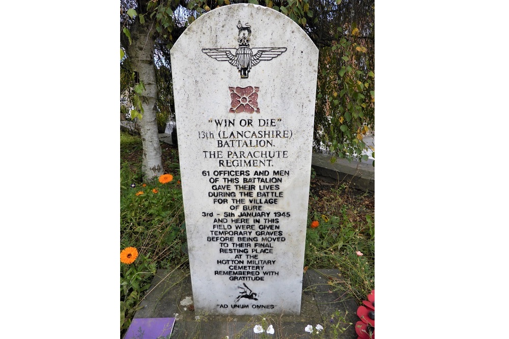 Memorial 13th Lancashire Battalion