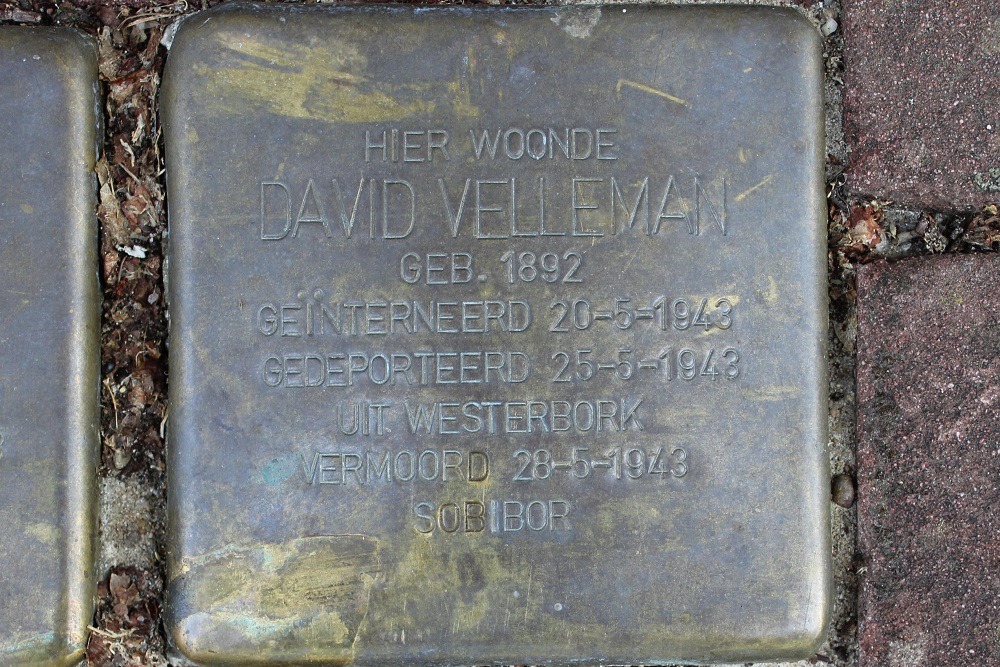 Stolpersteine Spinozastraat 3 #3
