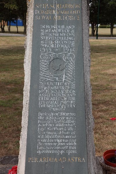 Memorial no. 115 Squadron Bomber Command RAF #3