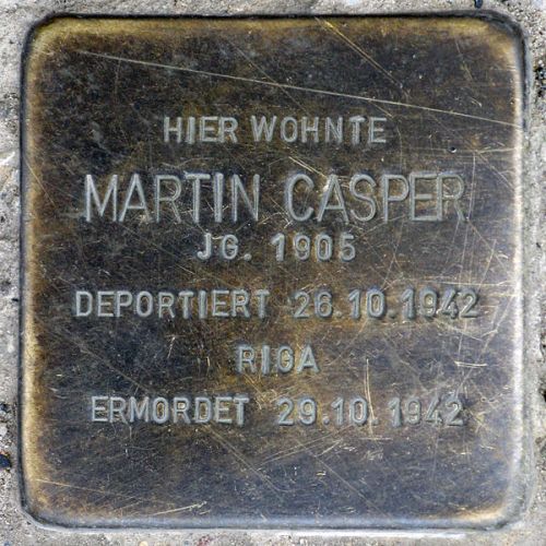 Stolpersteine Revaler Straße 26a #3