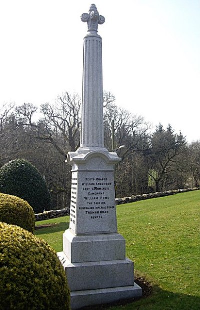 War Memorial Clatt #1