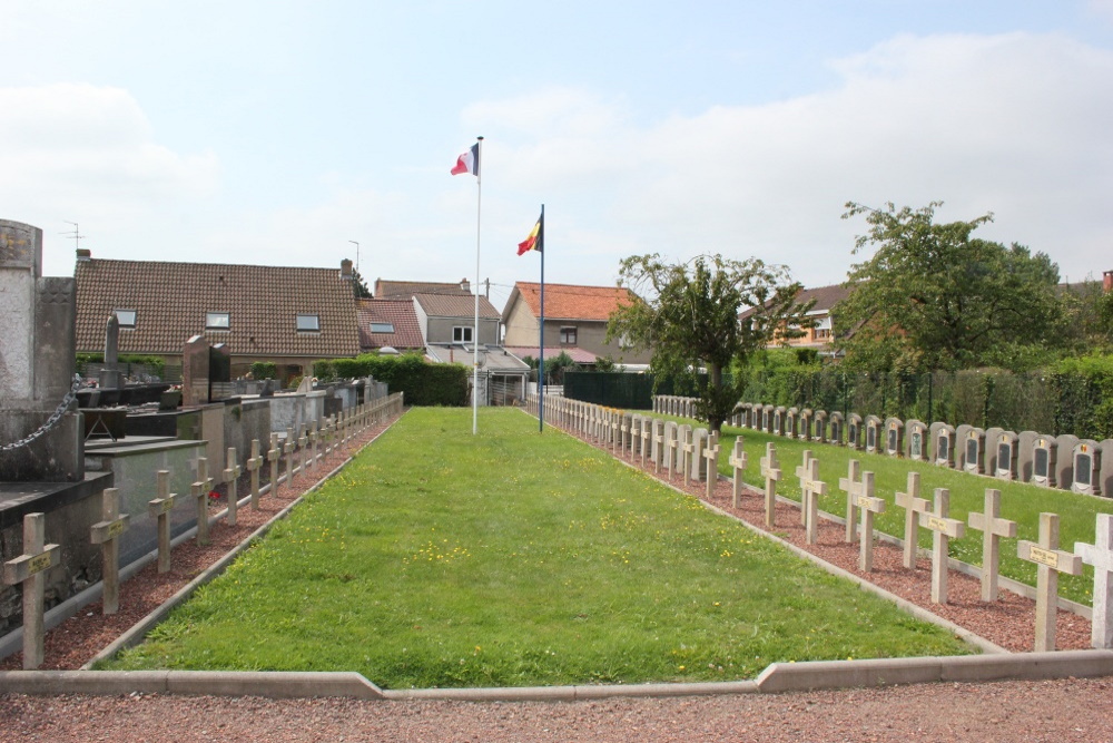 French & Belgian War Graves Bourbourg #1