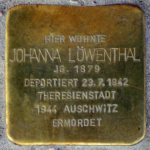 Stolpersteine Klingelhferstrae 18 #3