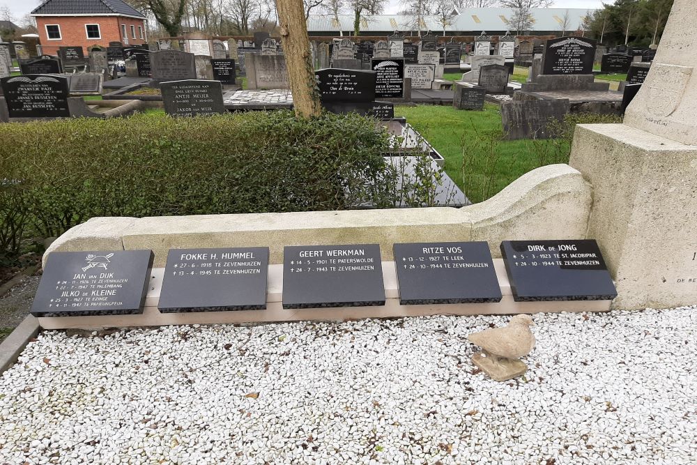 Dutch War Graves General Cemetery Zevenhuizen #2