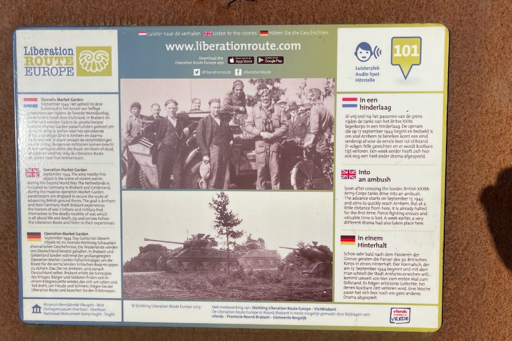 Liberation Route Marker 101: Into an ambush #3