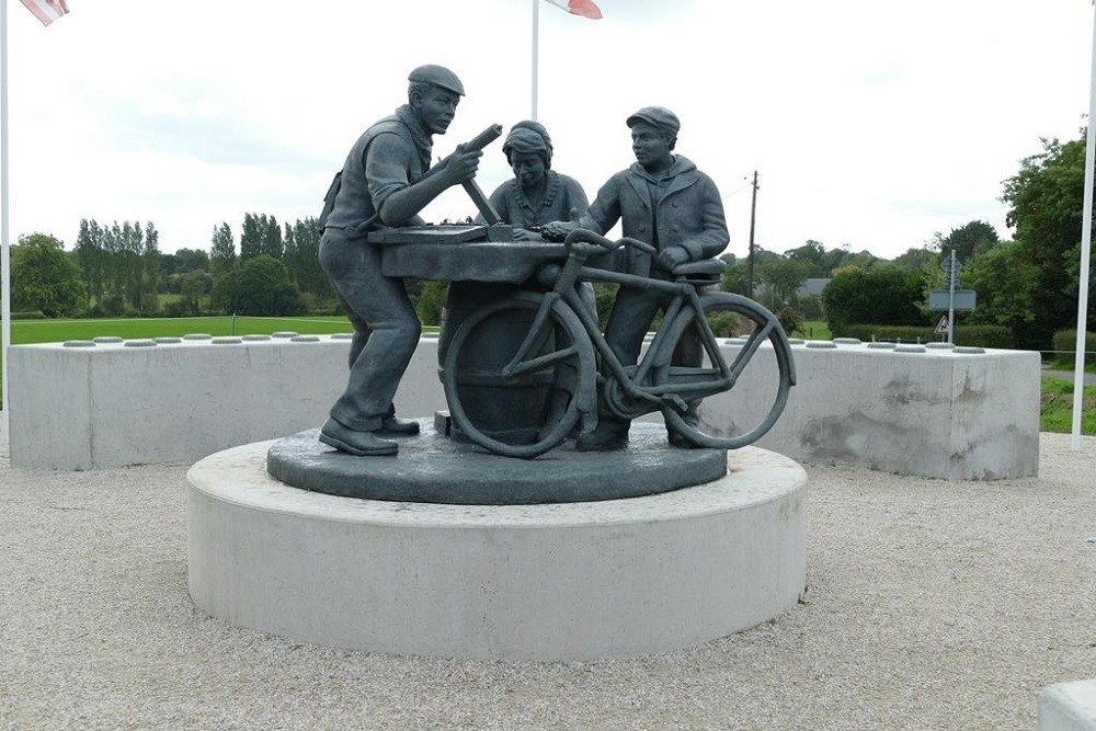 Normandy French Resistance Monument  -  Ste-Marie-du-Mont #4