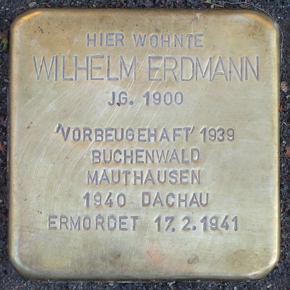 Stolperstein Breite Strae 40 #1