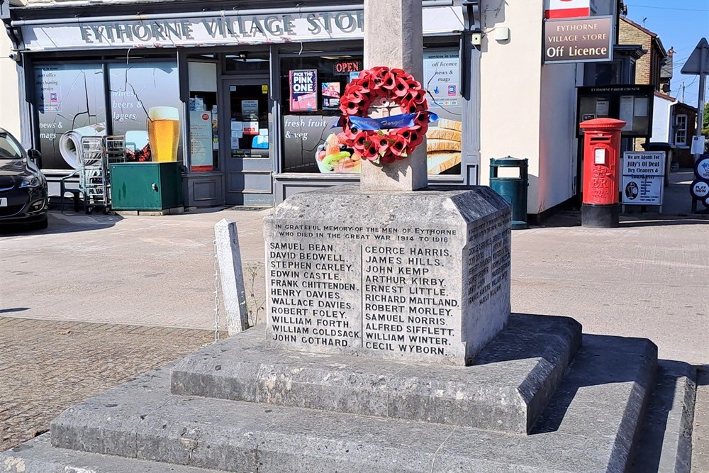 Oorlogsmonument Eythorne #4