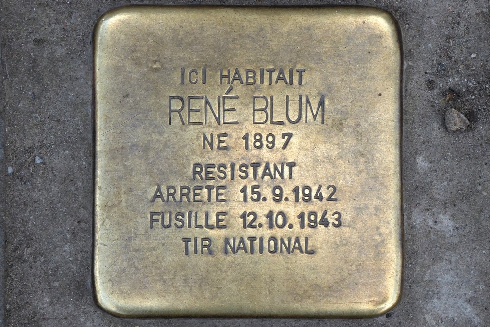 Stolperstein Kazernenlaan 61 #1