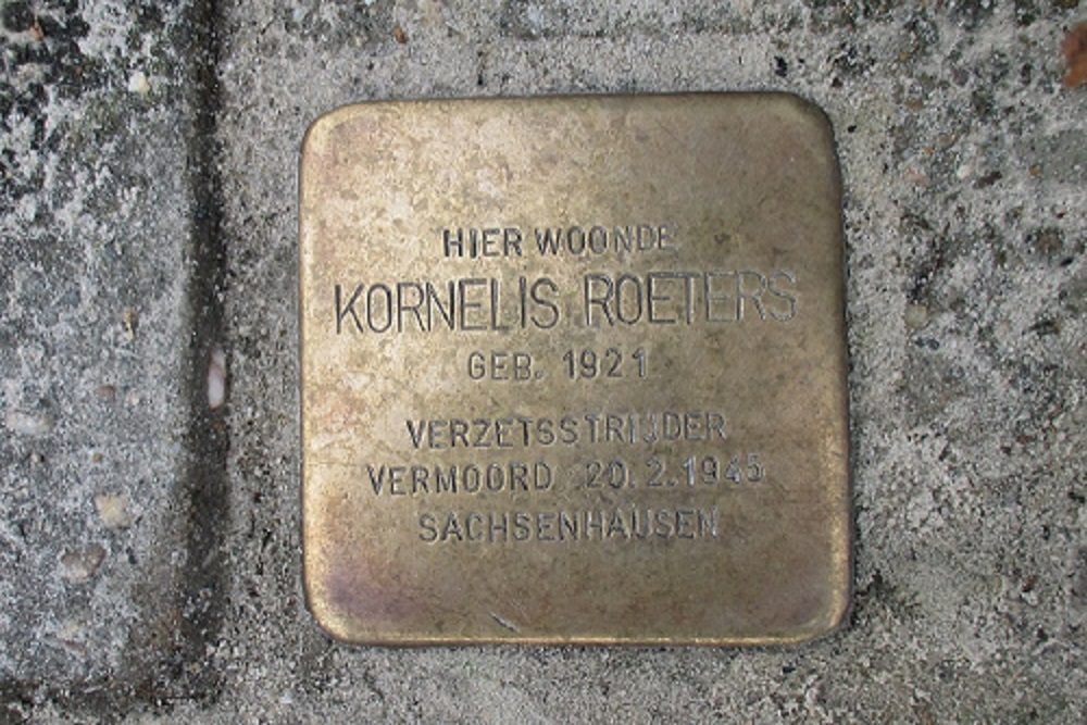 Stolperstein Thedemastraat 55 #1