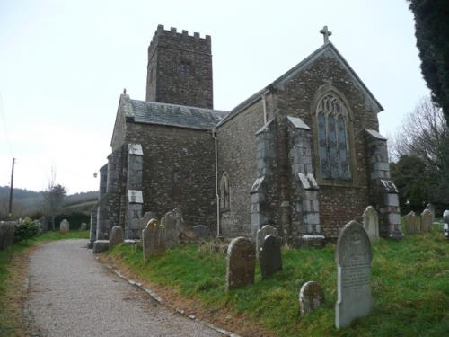 Oorlogsgraf van het Gemenebest St. Nectan Churchyard #1