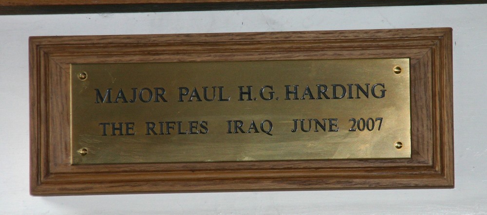 Monument Major Paul H.G. Harding #1