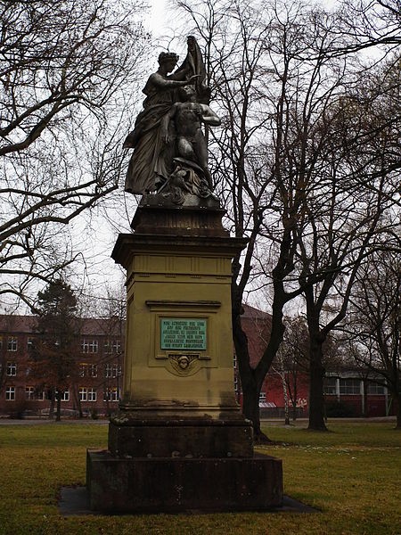 Monument Soldaten Frans-Duitse Oorlog Alter Friedhof #1