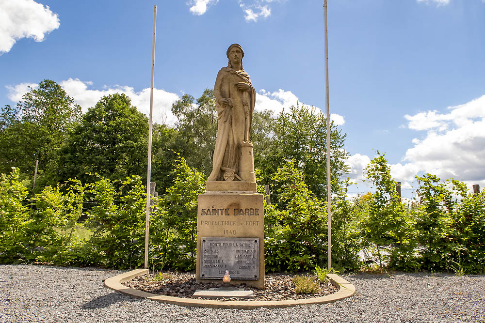 Monument Heilige Barbara Fort Tancrmont #1