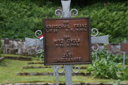 Oostenrijks-Hongaarse begraafplaats Plckenpa #3