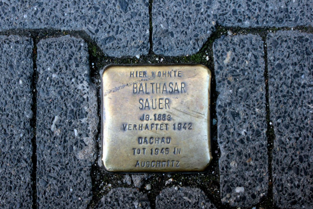 Stumbling Stone Allerheiligenstraße 26 #1