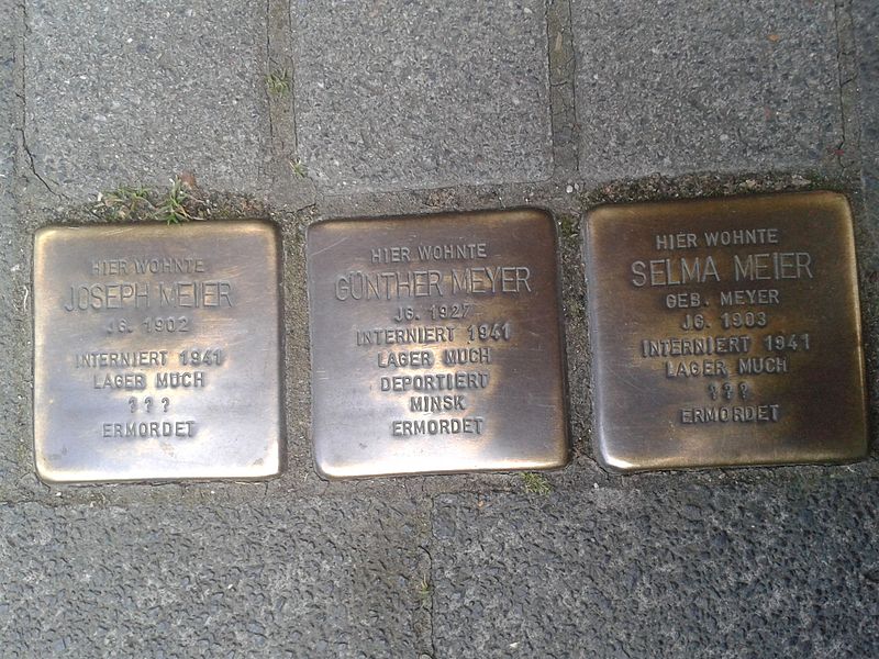 Stolpersteine Asbacher Straße 23 #1