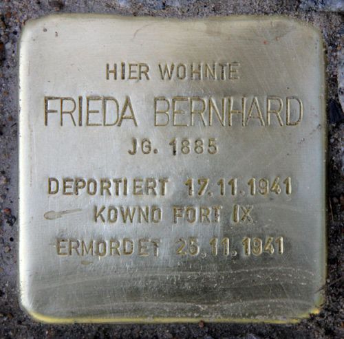 Stolpersteine Sybelstrae 62