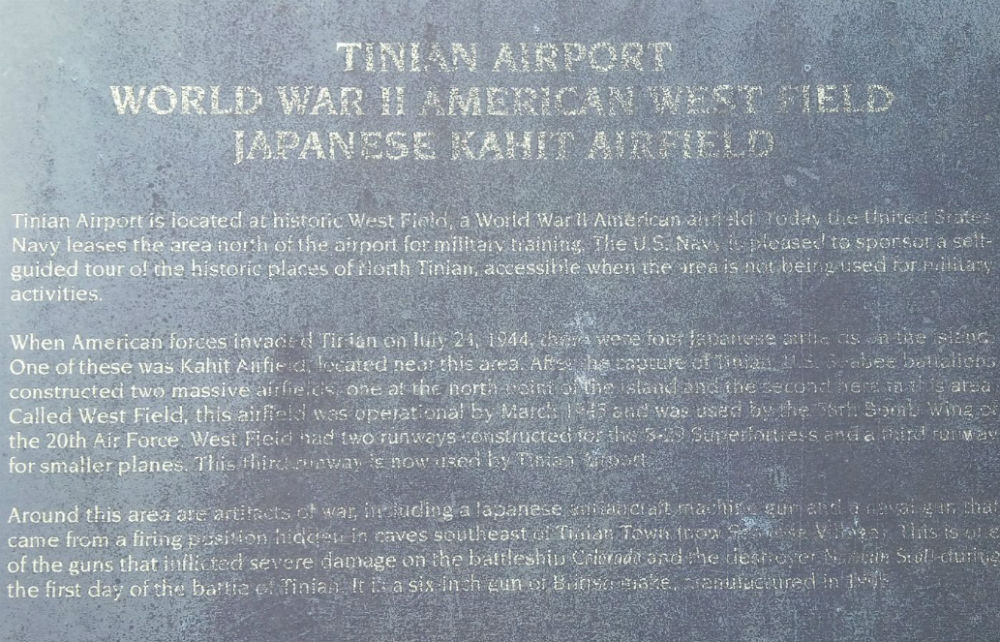 Overblijfselen Vliegveld Tinian #3