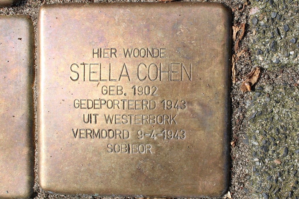 Stolpersteine Koningin Wilhelminalaan 518 #4