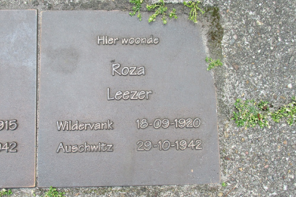 Memorial Stones Boermastraat 10 #3