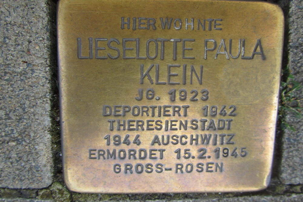 Stolpersteine Neusser Straße 574 #1