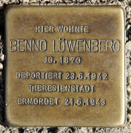 Stolperstein Stralauer Allee 23b