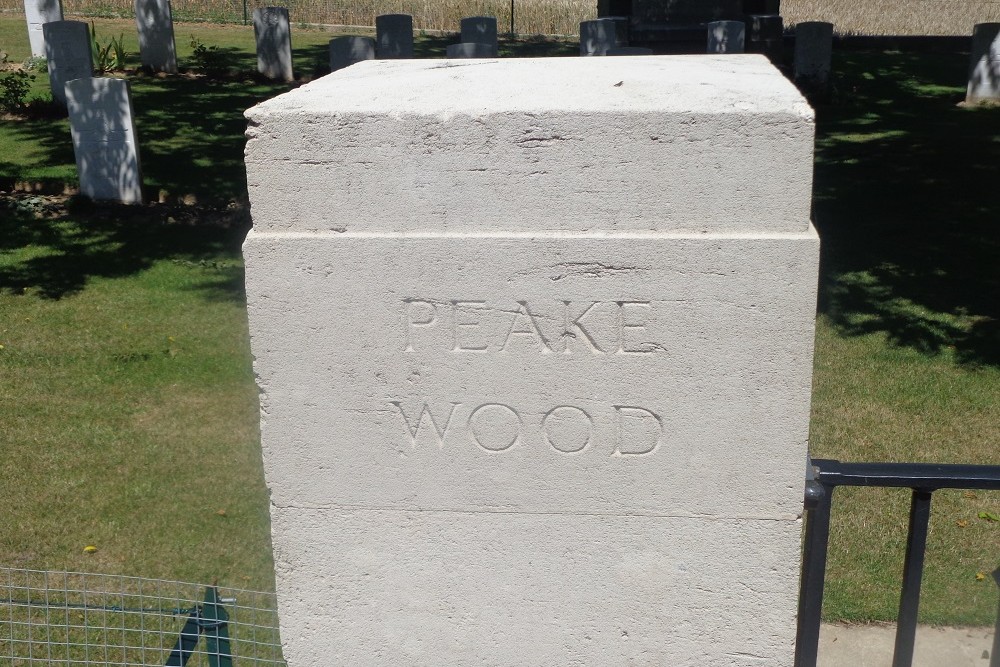 Commonwealth War Cemetery Peake Wood #2