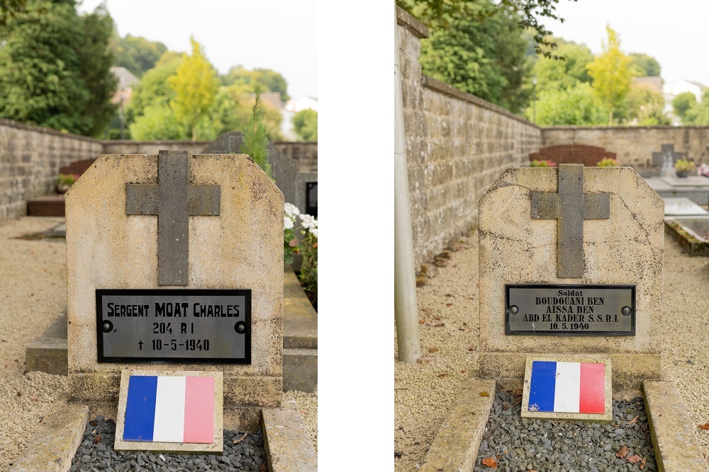 Franse Oorlogsgraven Gemeentelijke Begraafplaats Lamadelaine #1