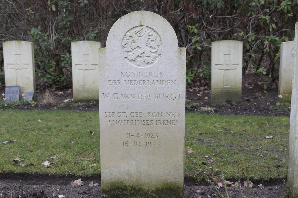 Nederlands Oorlogsgraf Commonwealth War Cemetery Overloon