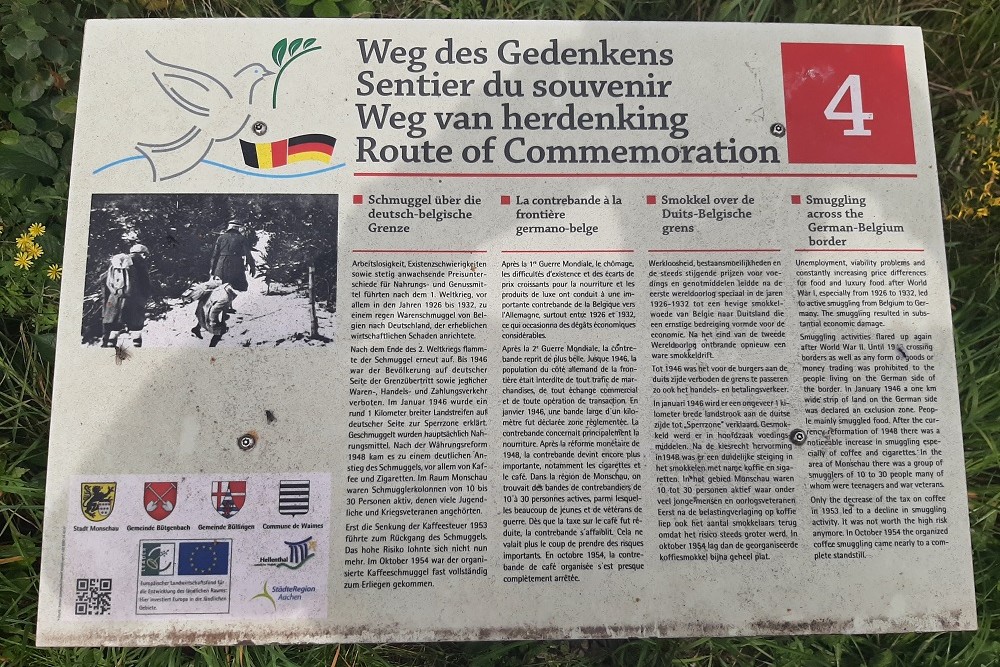 Route of Commemoration No. 4: Smuggling across the German-Belgium Border