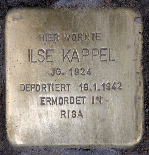 Stolpersteine Westflische Strae 62 #2