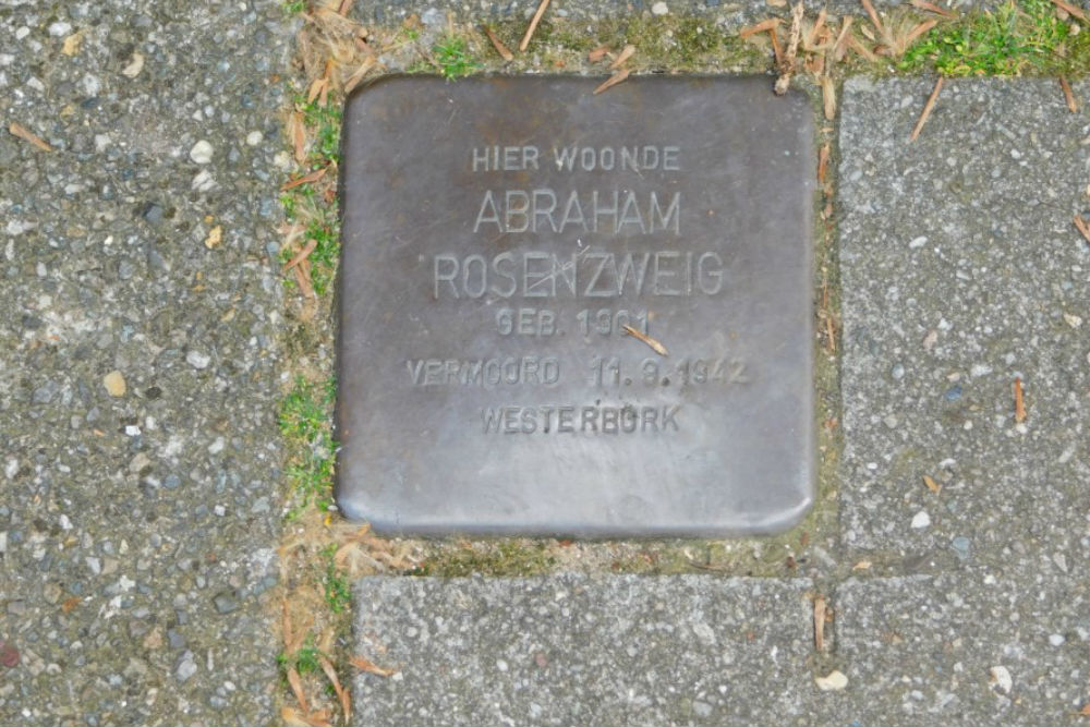 Stolperstein Hoofdstraat (nu Ambyerstraat-Zuid 58)