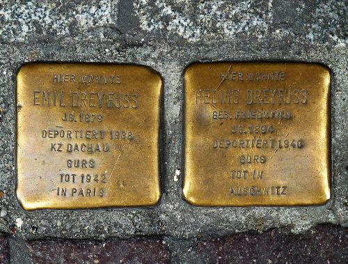 Stumbling Stones Bertoldstraße 54 #2