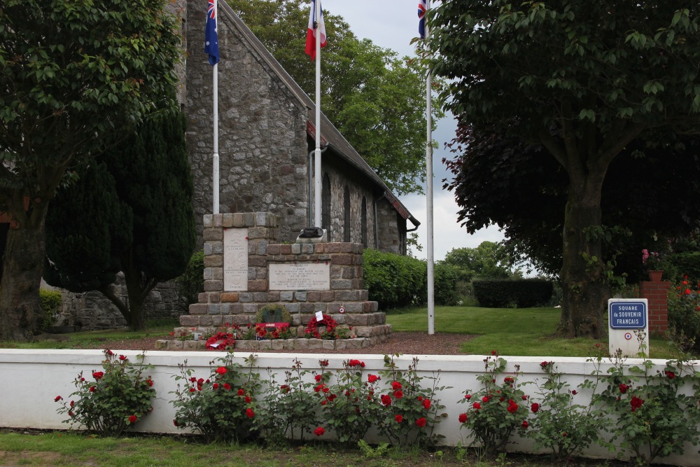 Australian Slouch Hat Memorial Bullecourt	